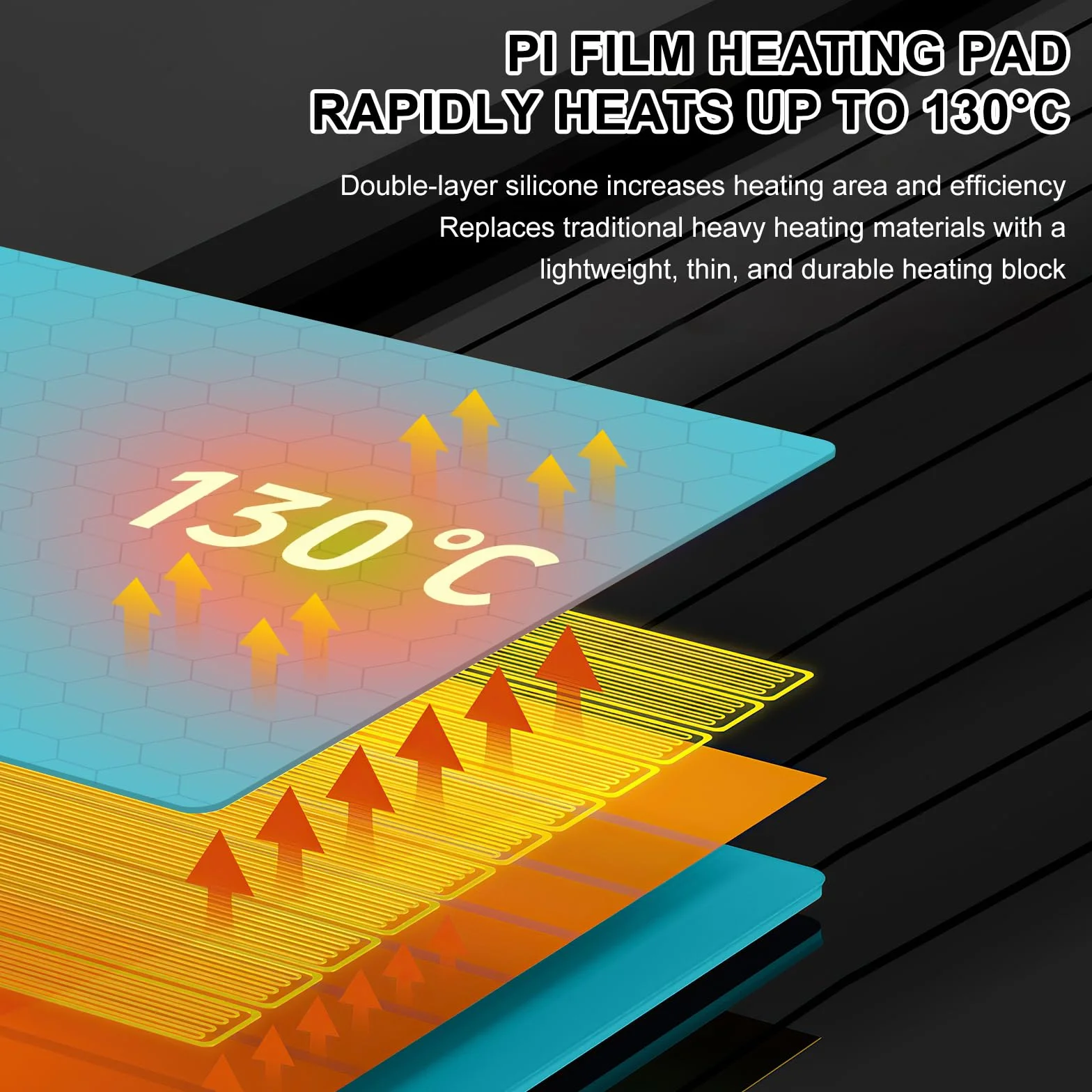 Płyta grzewcza do naprawy telefonu smartfona i tabletu 25-130°C z kablem sieciowym UE 38x22cm