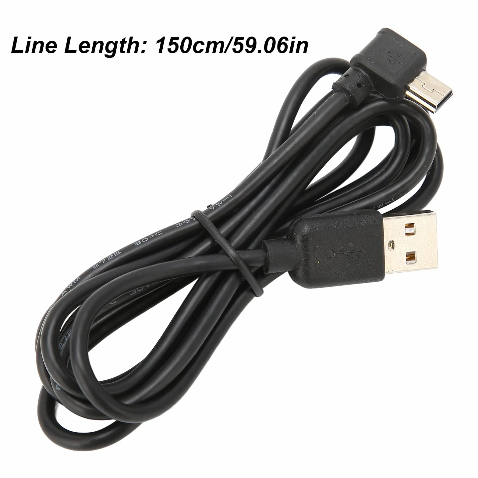 Ładowarka USB do Synchronizacji Danych Kabel ładujący do TomTom GO 520 530 630 720 730 920 930, 5Pin 150cm Kabel Mini USB do TomTom, GPS Telefony Komórkowe Tablety Odtwarzacze MP3 Przewód ładujący, Sz
