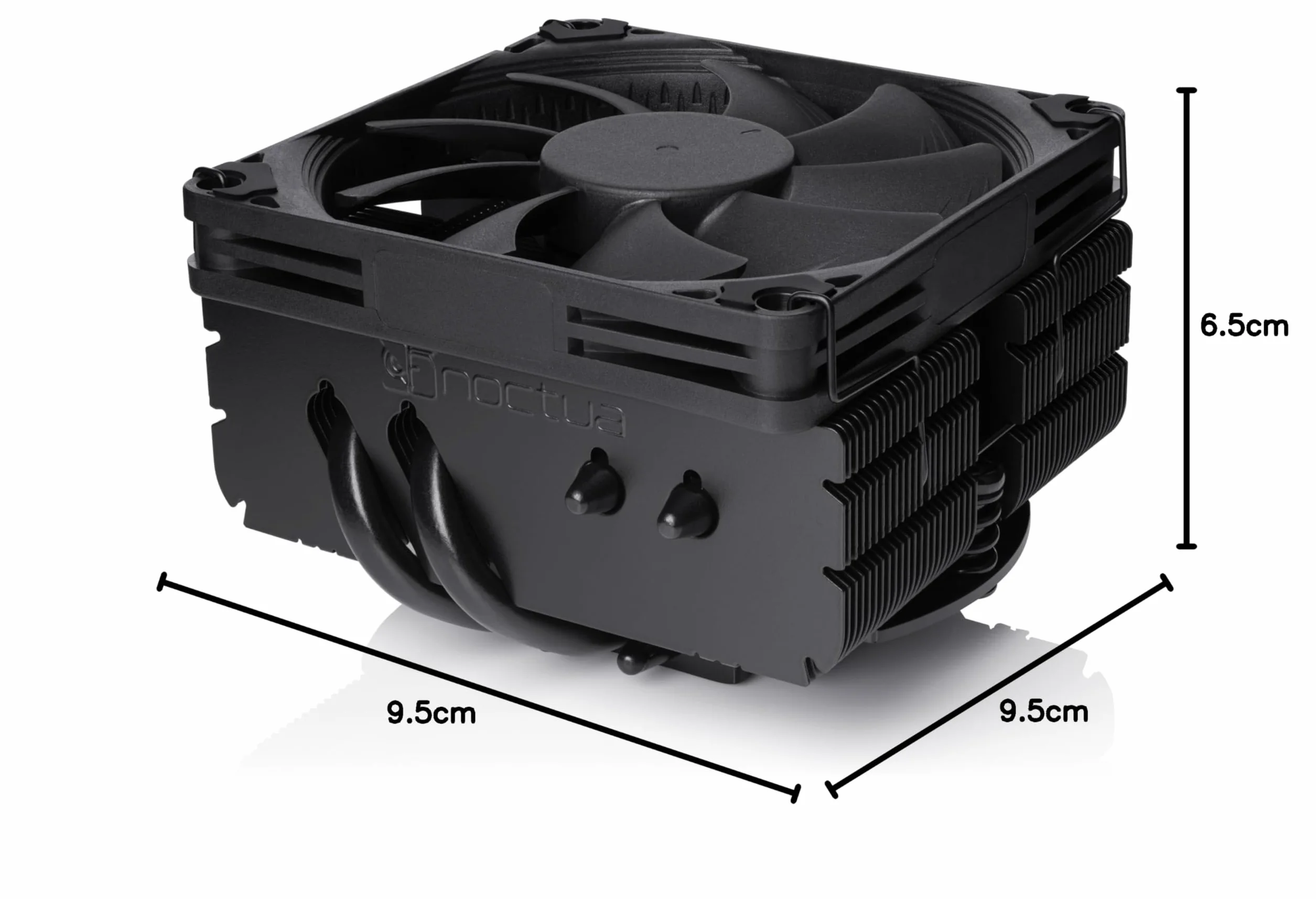 Noctua NH-L9x65 chromax.black Niskoprofilowy Cooler CPU 65 mm Czarny