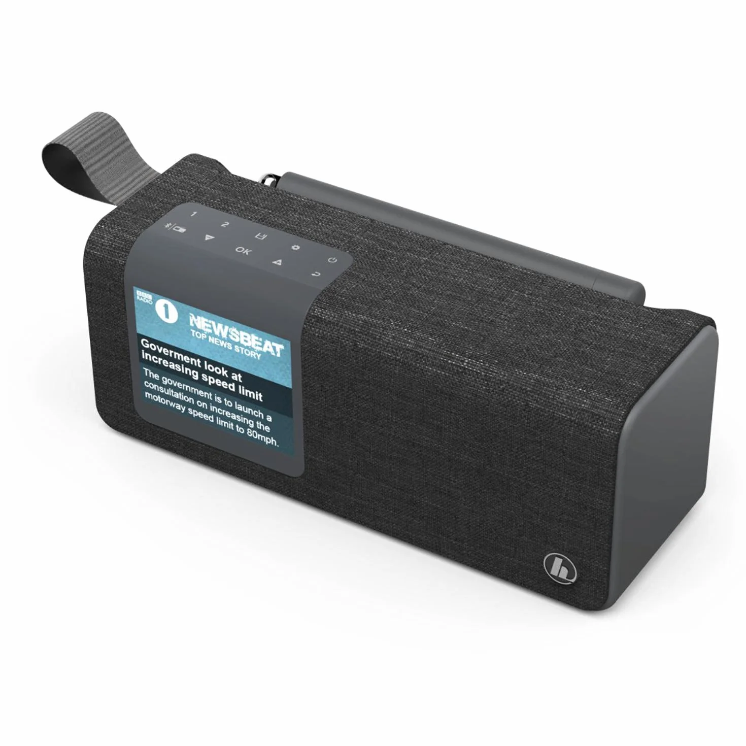 Hama DR200BT Radio cyfrowe Bluetooth DAB/DAB+/FM przenośne czarne