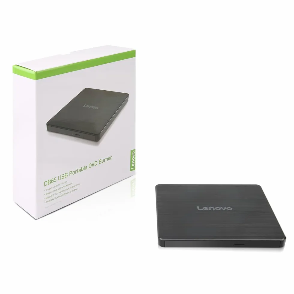 Lenovo Nagrywarka DVD Slim DB65 czarna