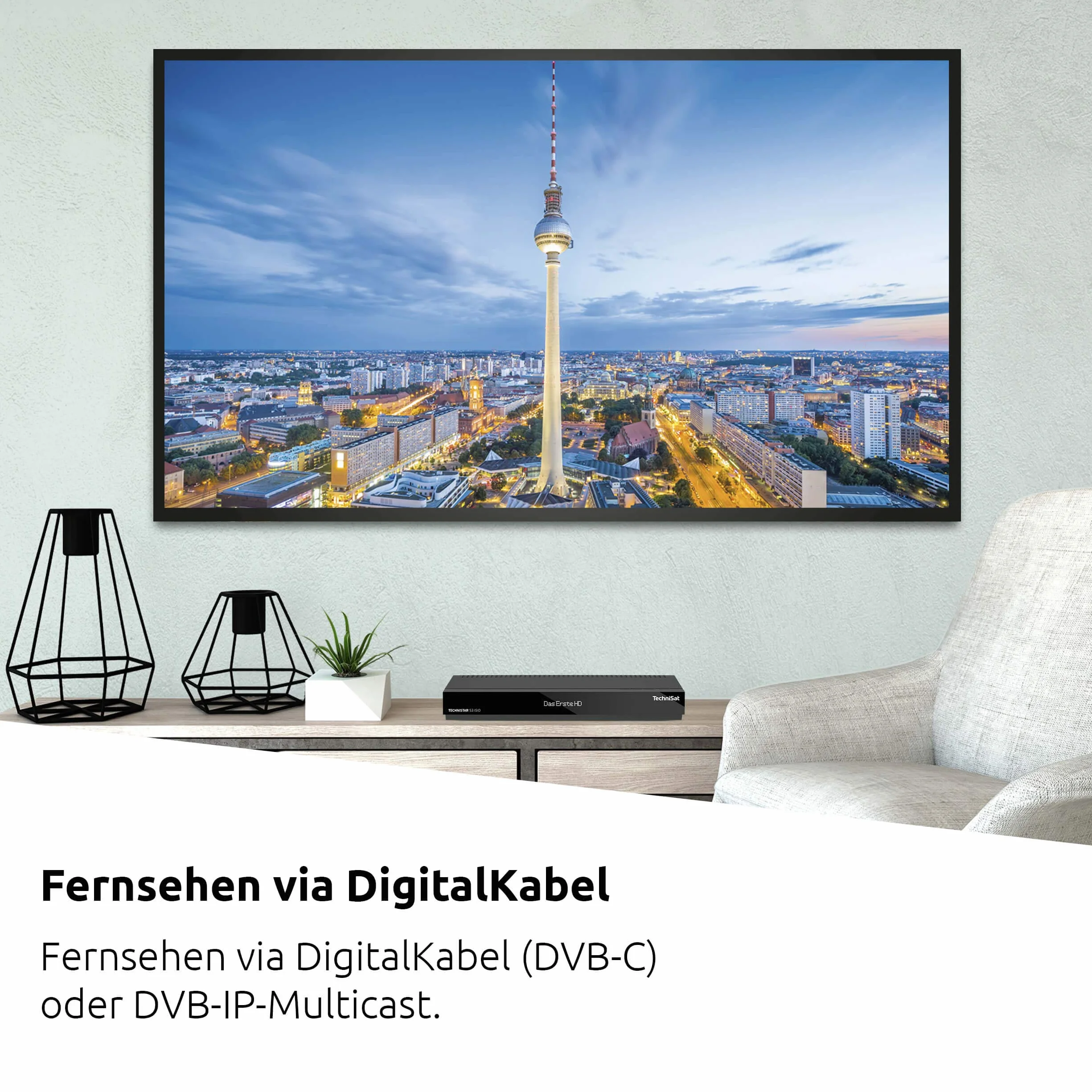 Technisat TechniStar K4 0002/4779 schwarz Kabel Receiver HDTV