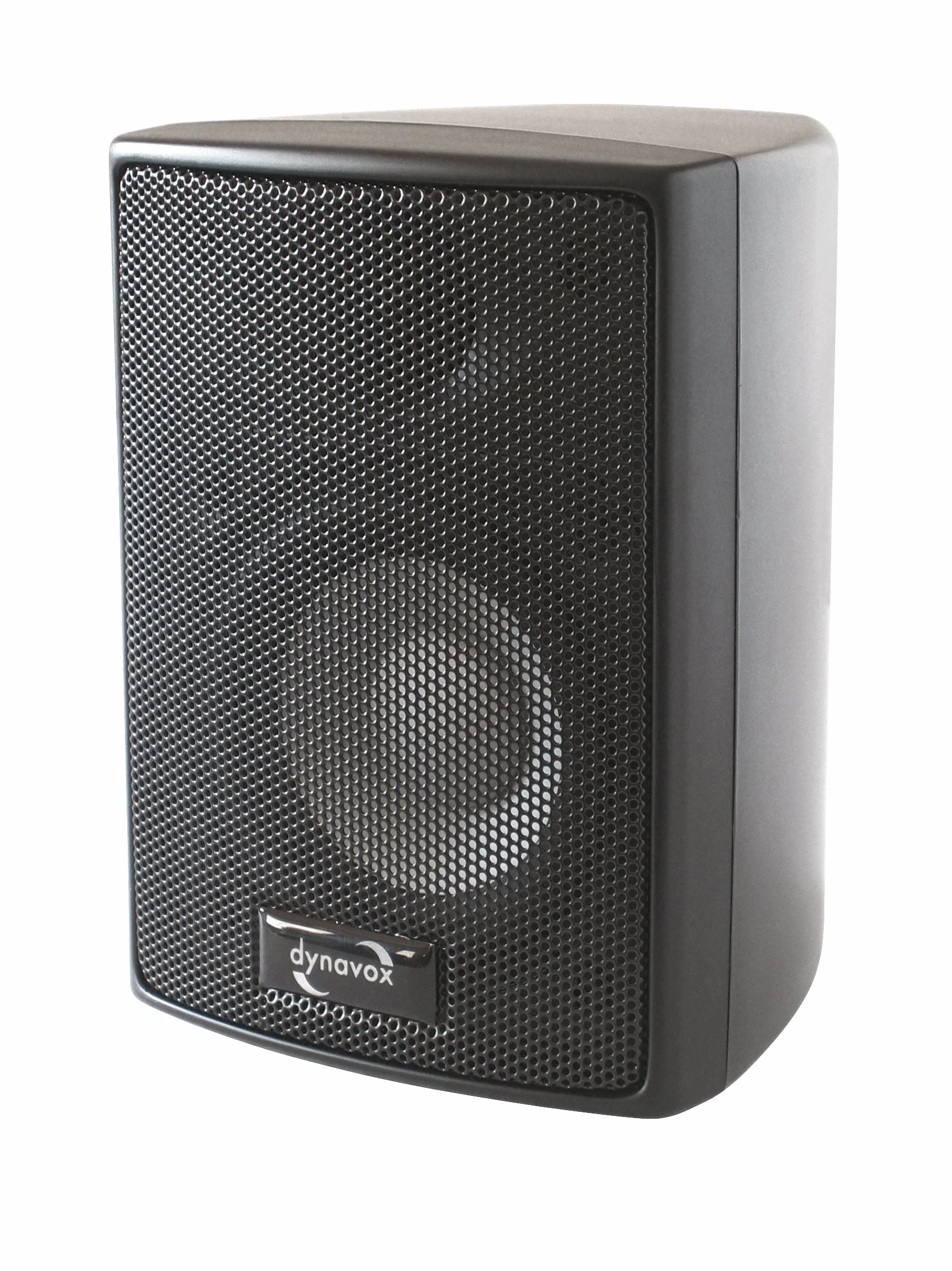 Dynavox AS-301 głośnik satelitarny, para, do kina domowego lub biura, kompaktowe pudełko surround, montaż ścienny, czarny