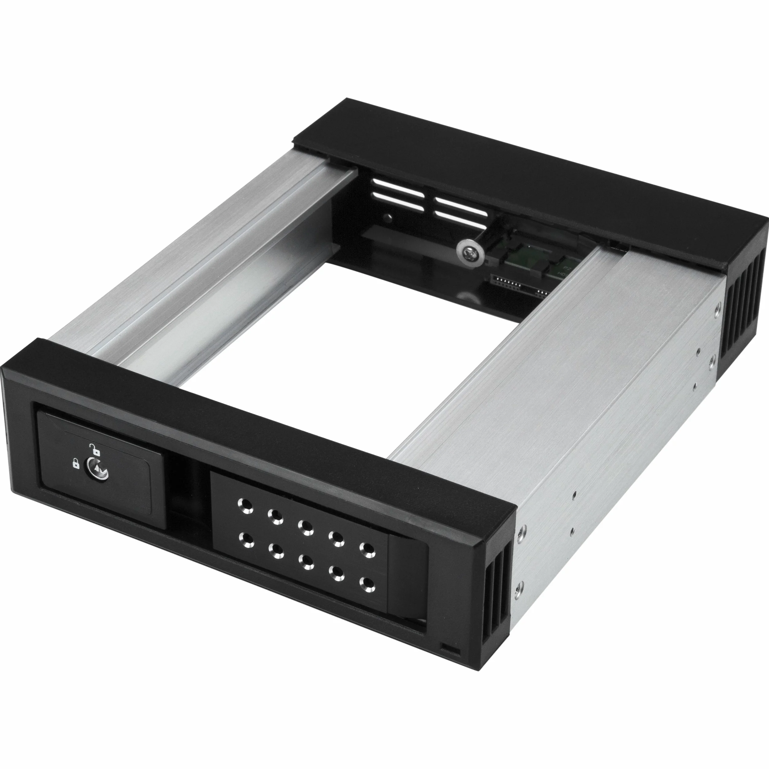 StarTech.com Hot-Swap kieszeń na dysk twardy 5,25" na 3,5" SATA/SAS aluminium HSB1SATSASBA