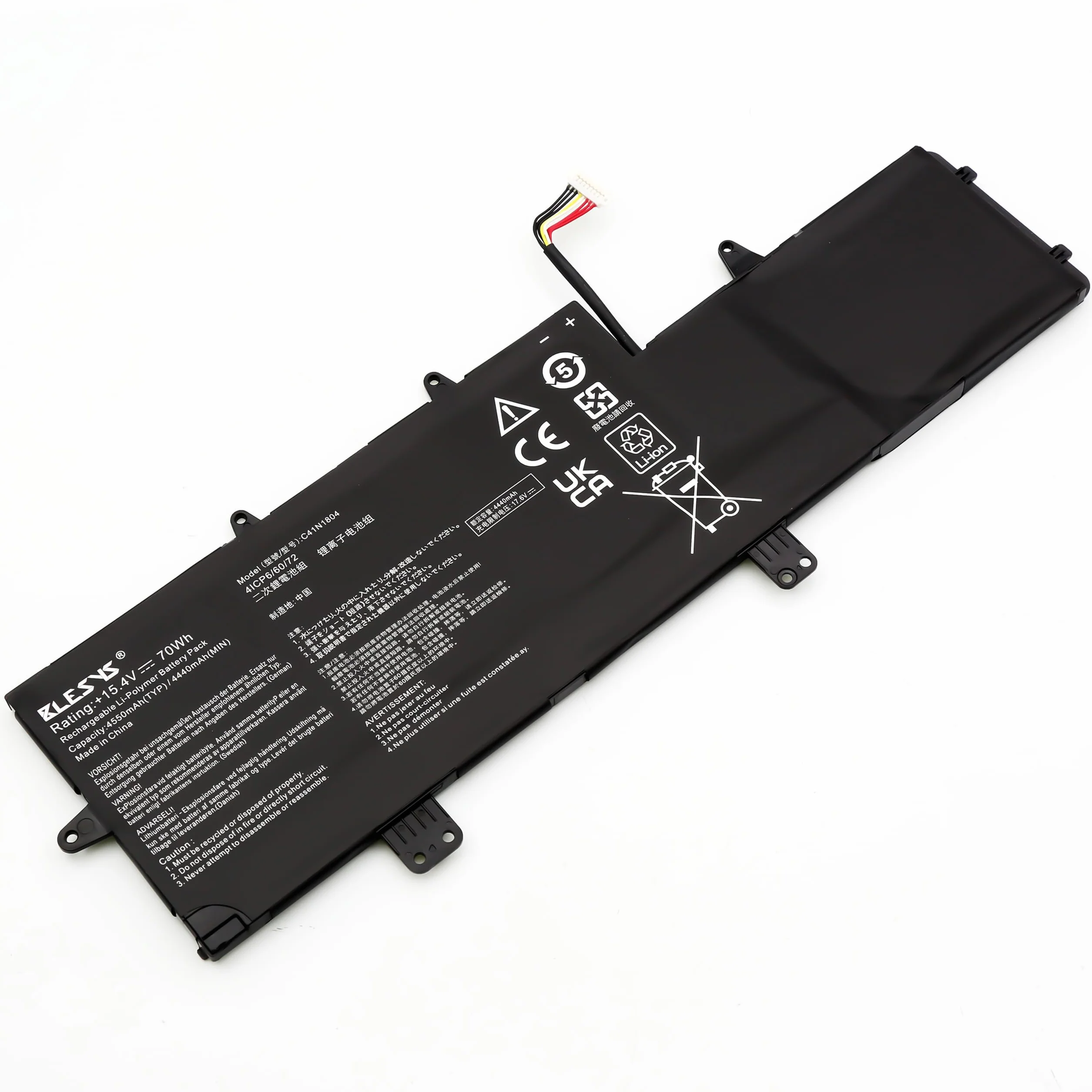 Bateria do laptopa ASUS Zenbook Pro 14 15.4V 70Wh UX480 UX480F UX480FD UX450 UX450F UX450FD