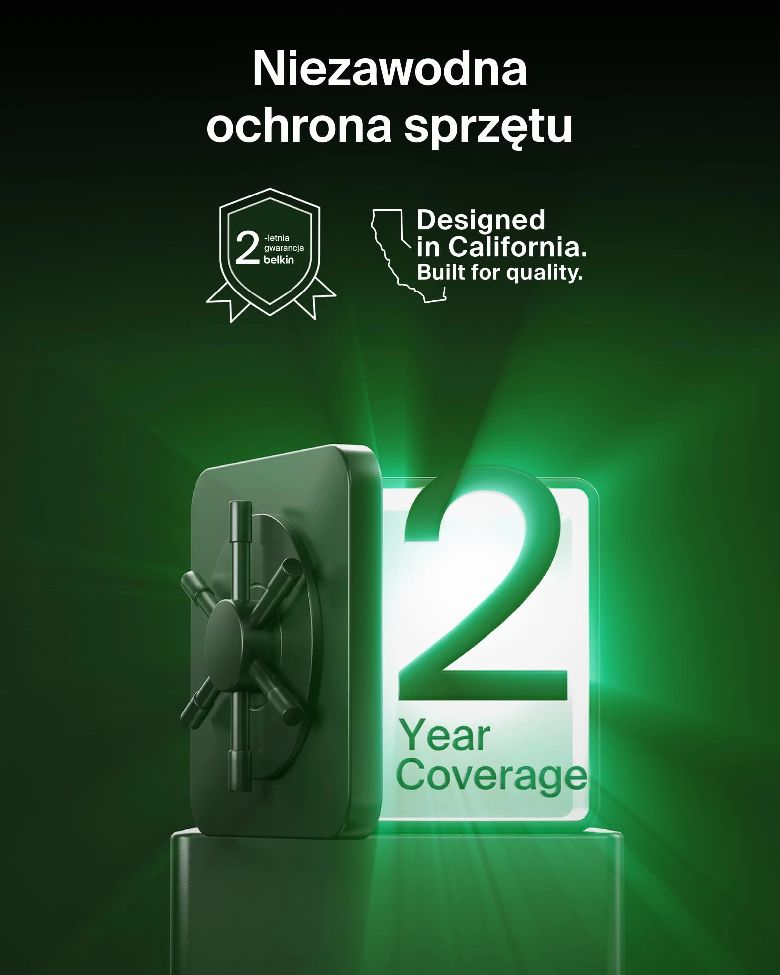 Belkin UltraCharge Bezprzewodowa Stacja 3 w 1 z Portem USB-C do Smartwatcha (Bez Ładowarki do Zegarka), Ładowarka Magnetyczna Qi2.2 25 W, Zasilacz 45 W – Samsung Galaxy S26, Galaxy Watch, Apple Watch